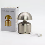 The Mushroom Touch Lamp | Silver