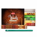 HEM Woody Incense Collection - 6 Assorted Packs