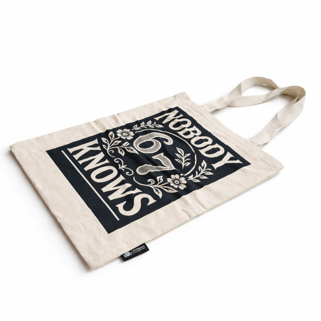 Nobody Knows 67 Tote Bag | Nomad Sari
