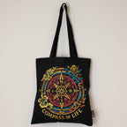 Compass of Life Tote Bag