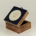 Virgo Small Enamelled Keepsake Box