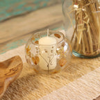 The Botanist's Lantern — Pressed Botanical Tealight Holder