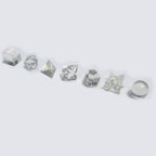 Geometric Seven Piece Crystal Set
