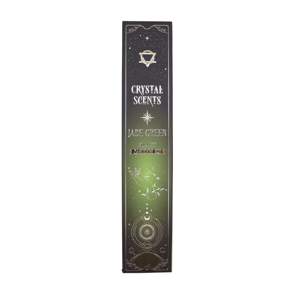 Crystal Scents Jade Green Spicy Smudge Kit