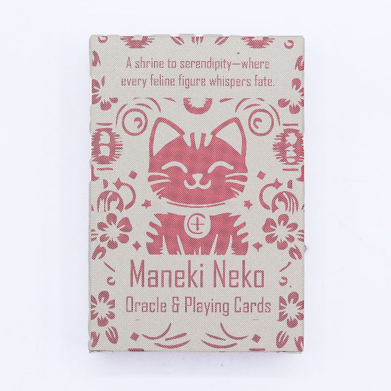 Maneki Neko Deck Fortune Cats Playing & Oracle Cards