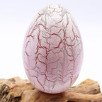 The Fire Egg DriftGlow Lamp | Orange Crackle