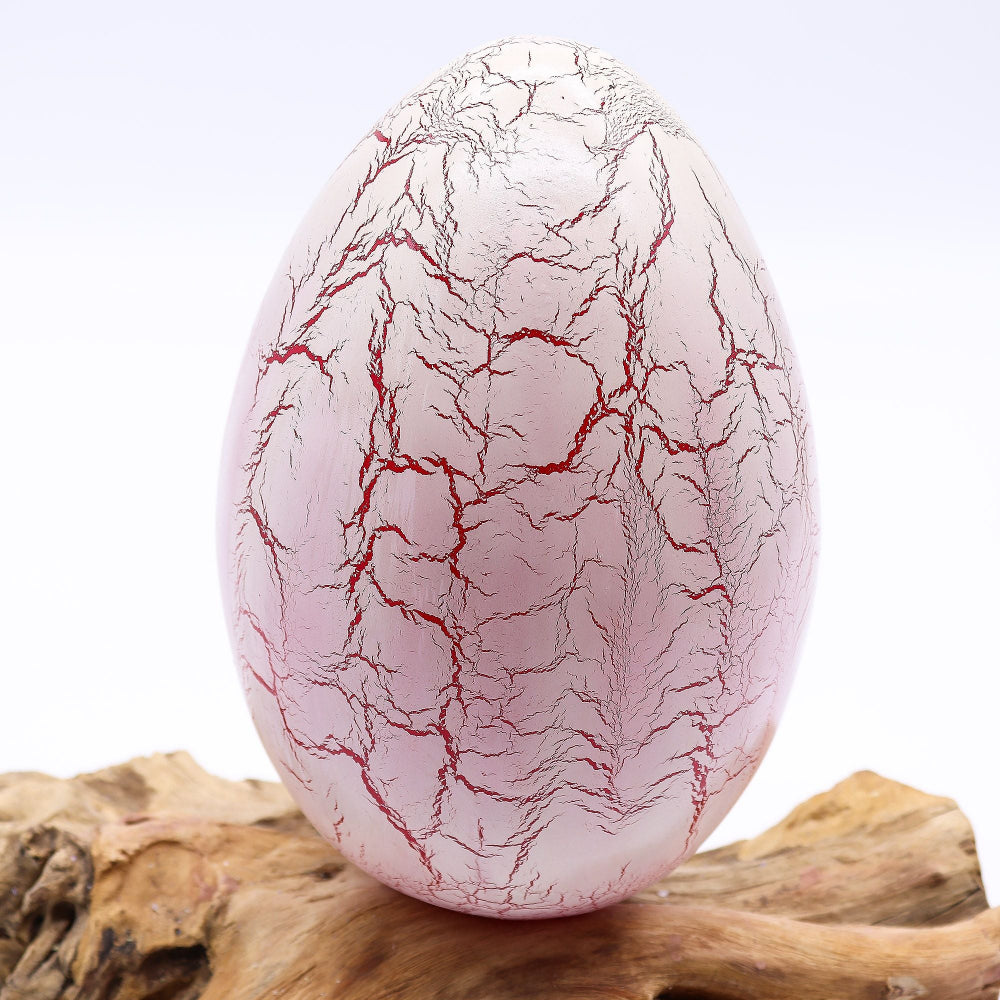 The Fire Egg DriftGlow Lamp | Orange Crackle