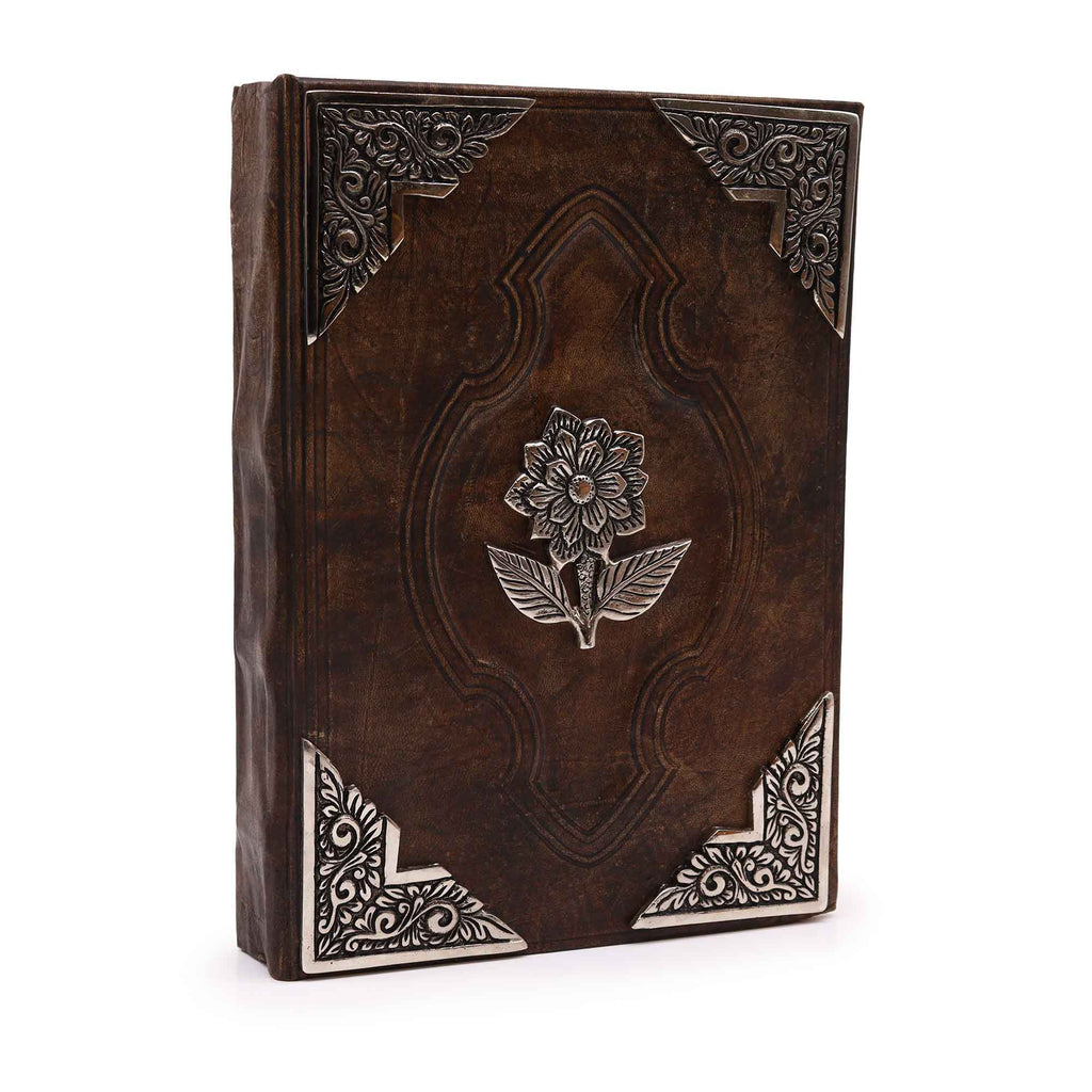 Hefty Red Tan Book - Zinc Rose Decor