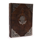 Hefty Red Tan Book - Zinc Rose Decor
