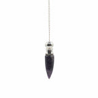Discovery of Truth | Amethyst & Silver Plated Secret Cavity Pendulum