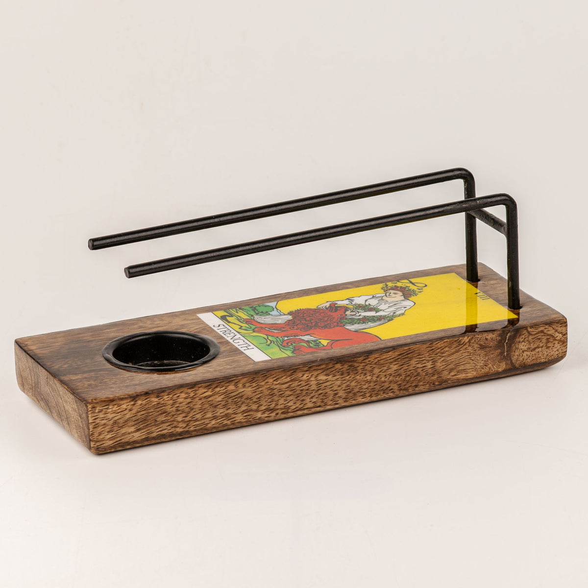 Strength Large Enamelled Sage Stick Burner