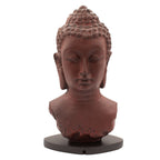 Buddha Bust Lamp | Molten Lava | Oval Stand