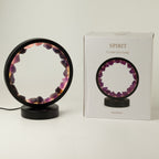Gemstone Halo Lamp - Zen Spirit Amethyst