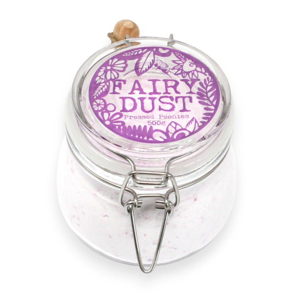 Pressed Peonies Fairy Dust Bath Soak 500g - Agnes + Cat