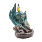 Skull in Hand Backflow Incense Burner