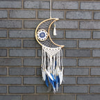 Macramé Moon Protection Dreamcatcher | Handmade | Choose Your Colour