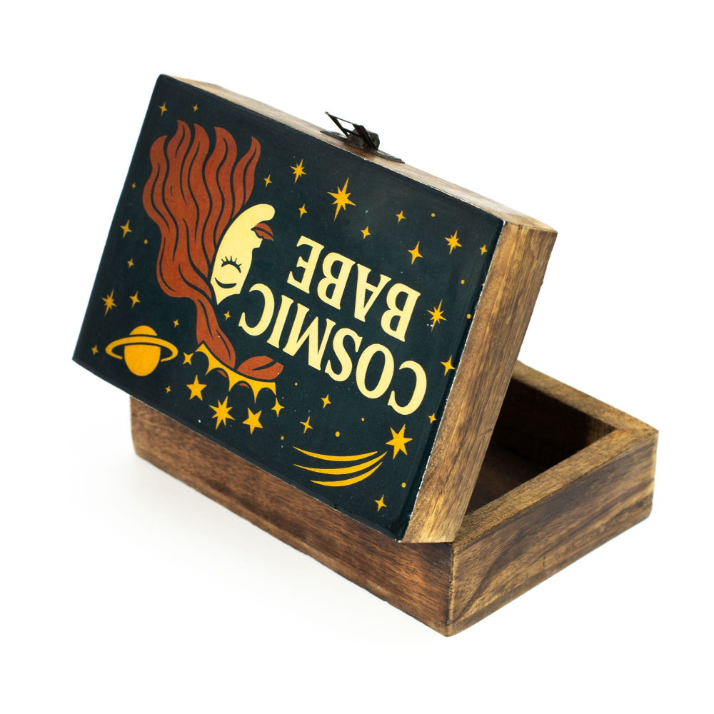 Cosmic Babe Enamelled Box Medium