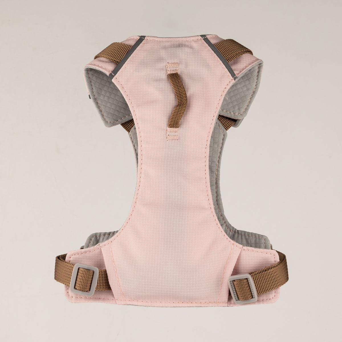 Dog Step-In Guardian Harness with Reflective Mesh & Rose Quartz Charm - Soft Pink - Small (4-8kg)