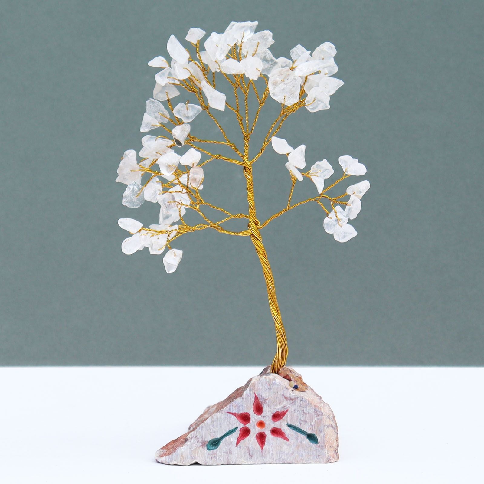 Gemstone Tree Rock - Crystal  ( 80 Stone )