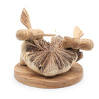 Handmade Parasite Wood Carving — Bees in the Works