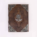 Hefty Red Tan Book - Zinc Rose Decor