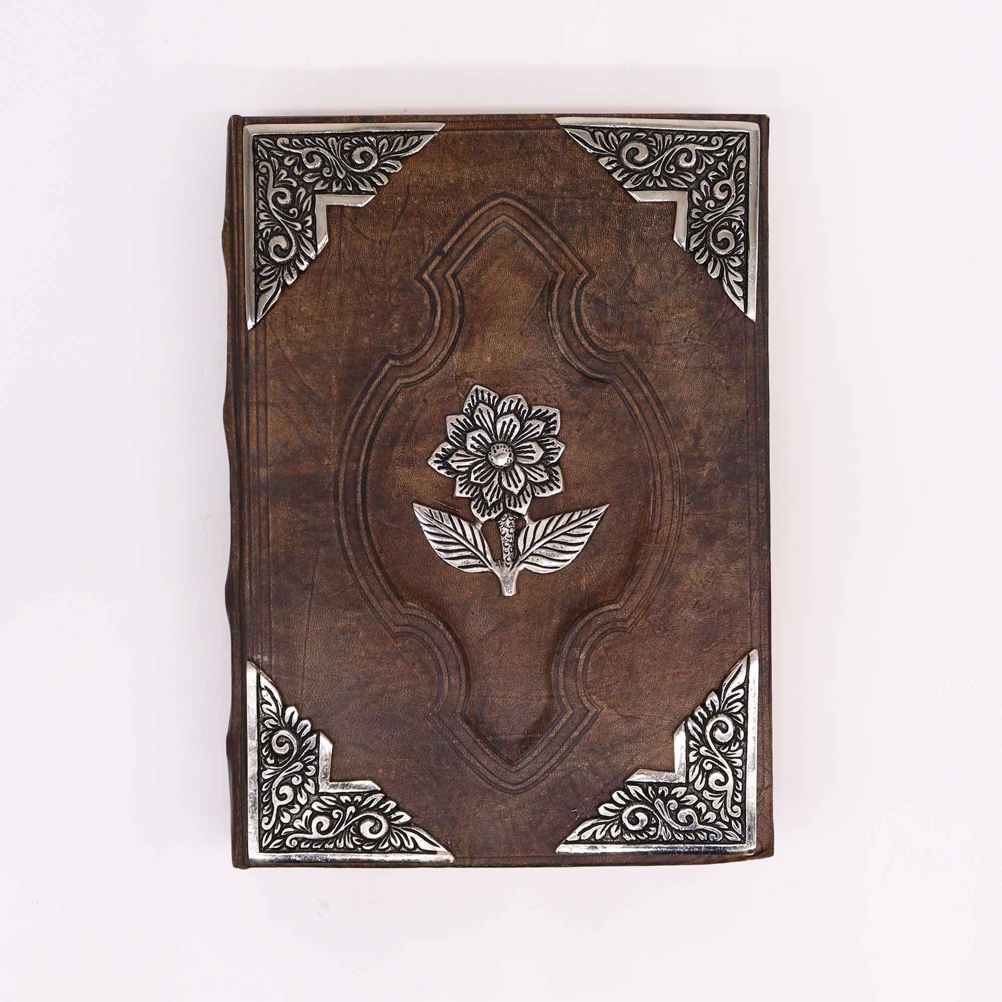 Hefty Red Tan Book - Zinc Rose Decor