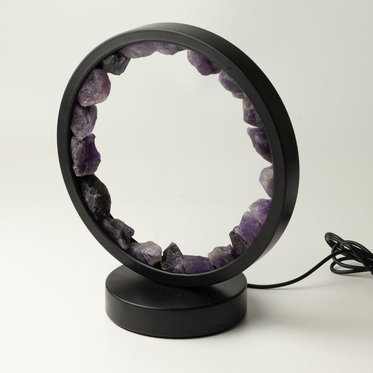 Gemstone Halo Lamp - Zen Spirit Amethyst