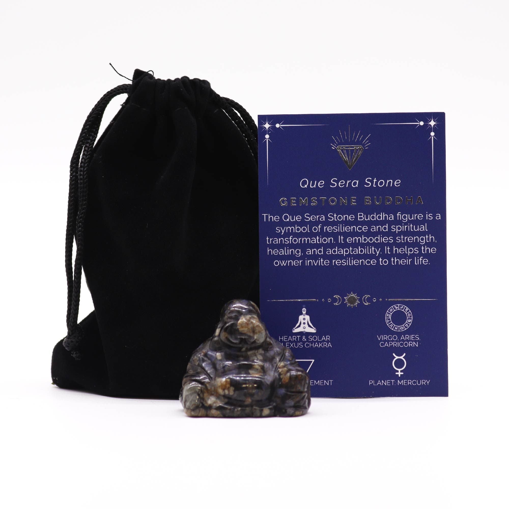 Buddha  Small Que Sera Stone Gemstone