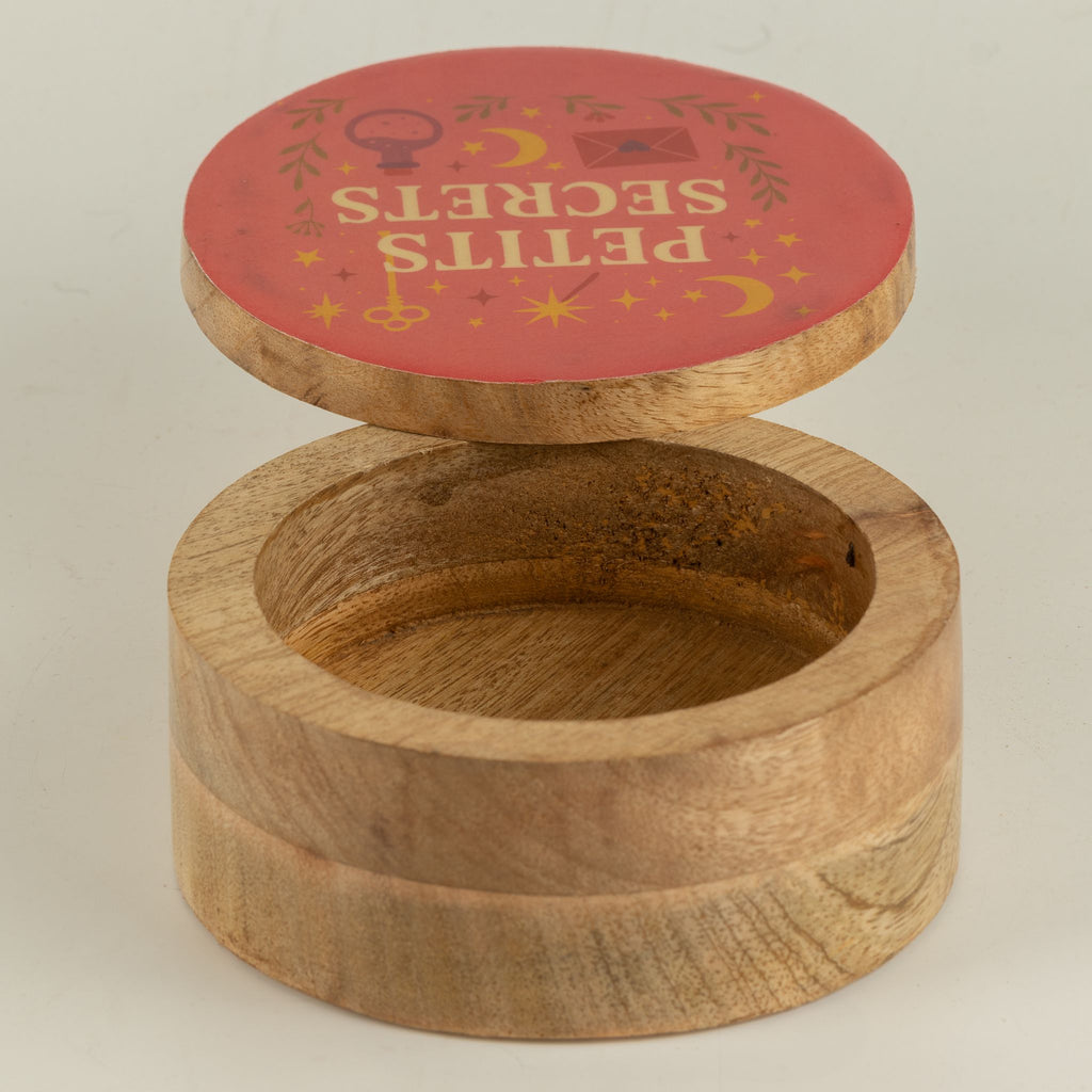 Petite Secrets Round Enamelled Keepsake Box