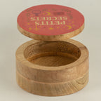 Petite Secrets Round Enamelled Keepsake Box