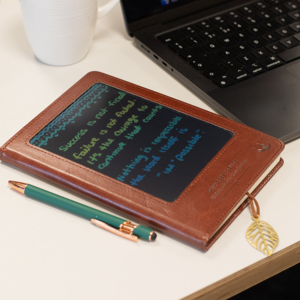 Write & Release Cork Effect A5 LCD Notebook