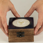 Scorpio Small Enamelled Keepsake Box
