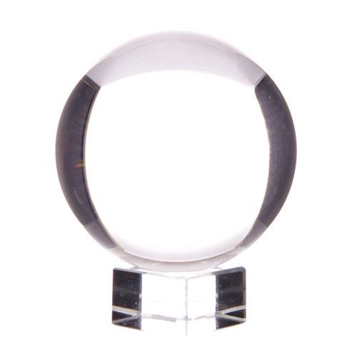 Optical Glass Crystal Ball on Stand | 110mm Scrying & Divination Ball