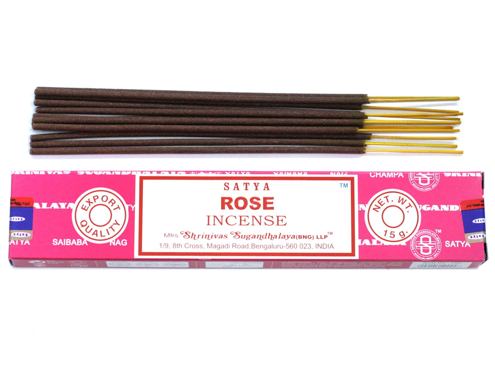 Satya Incense Sticks – Rose