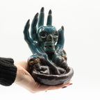 Skull in Hand Backflow Incense Burner