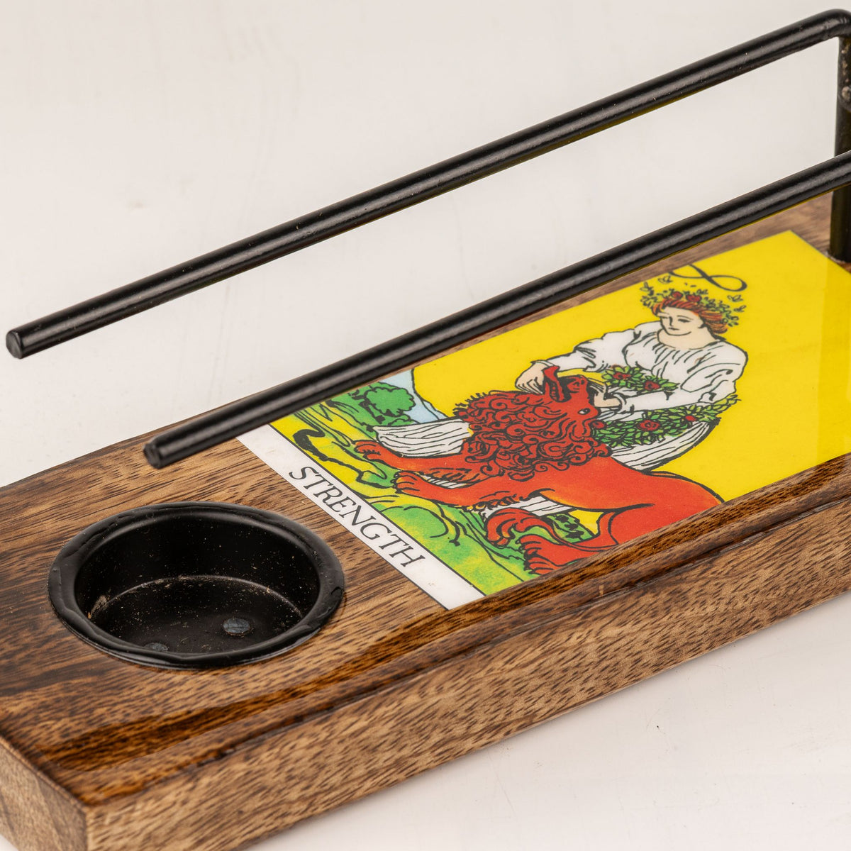 Strength Large Enamelled Sage Stick Burner