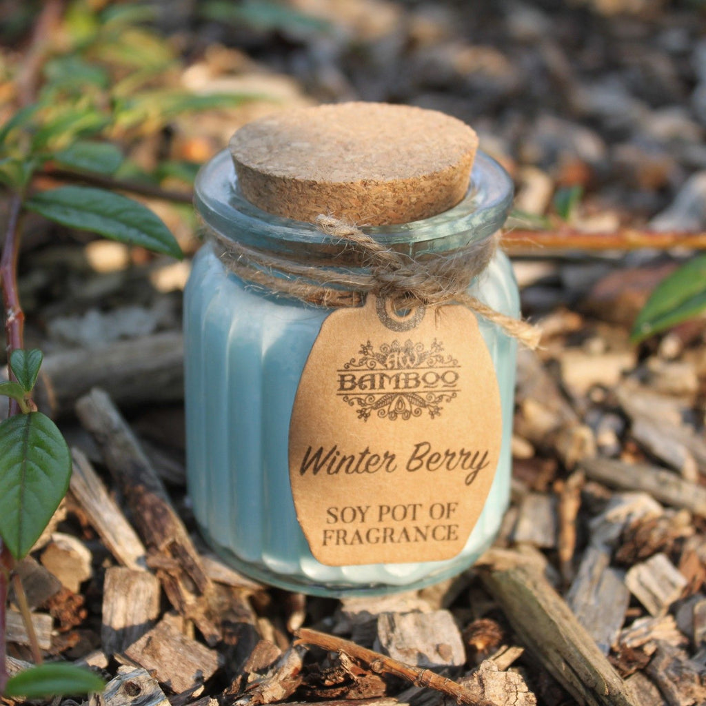 Winter Berry Soy Wax Jar Candle
