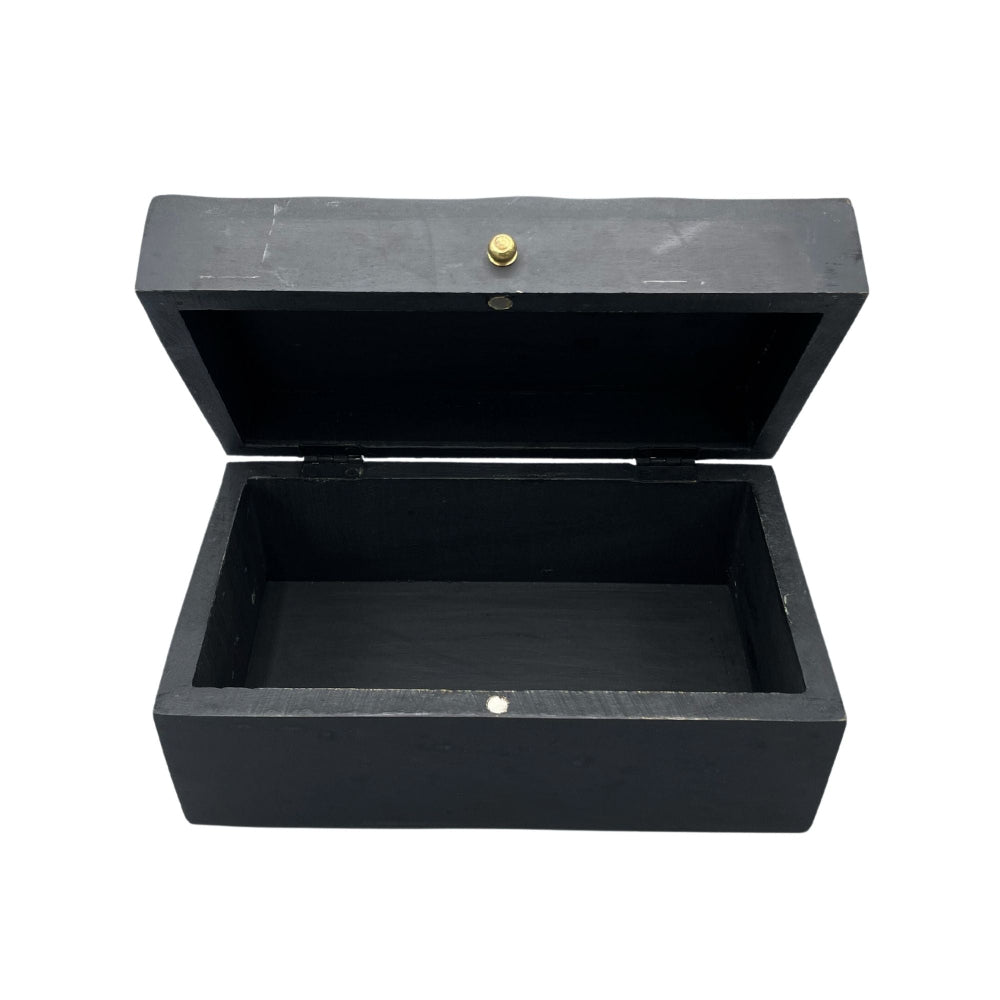 Black Swirl Vintage Deco Multi Purpose Box