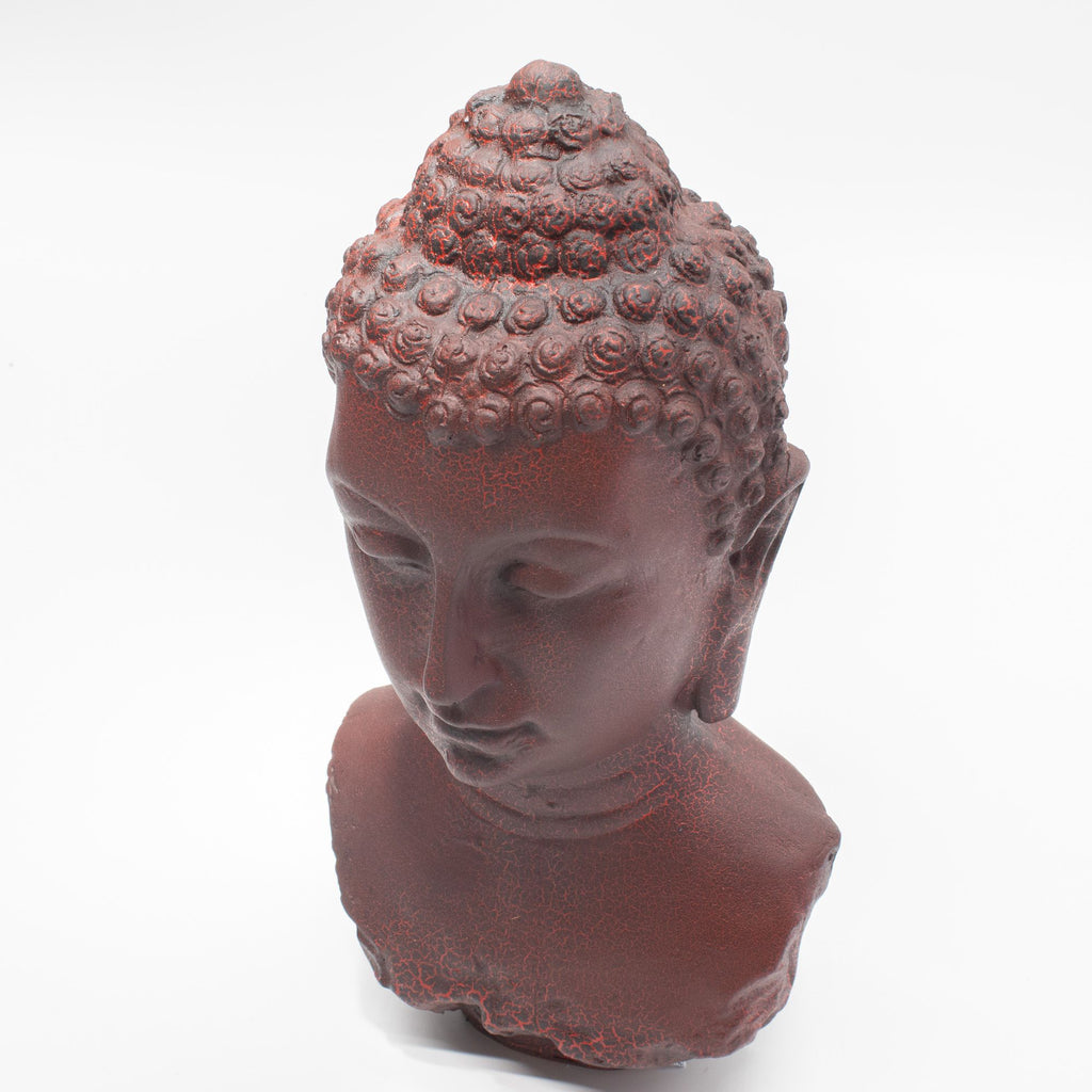 Buddha Bust Lamp | Molten Lava | Oval Stand