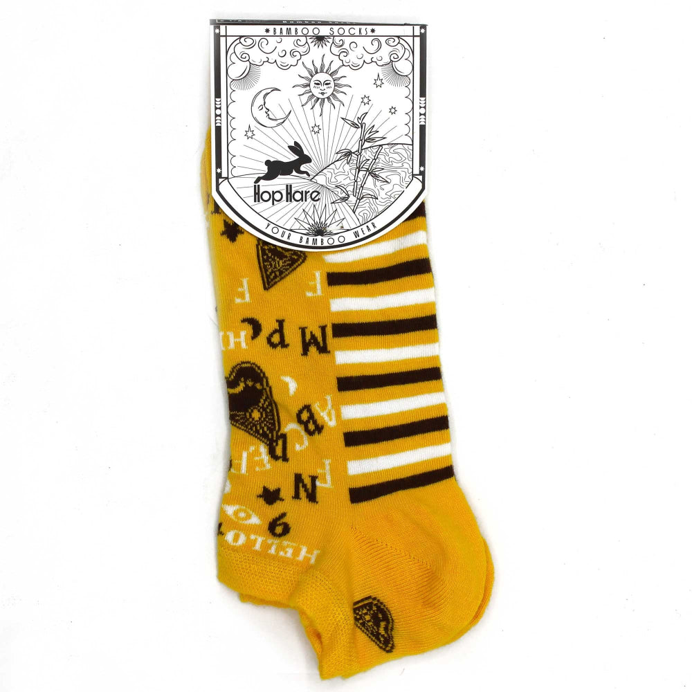 Hop Hare Bamboo Socks Low  Ouija Board S/M