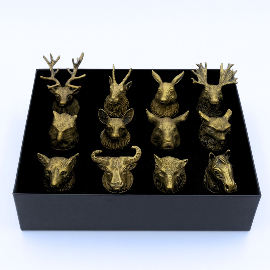 Forest & Mystical Creatures Gift Set of 12 Bottom Up Shot Glasses (25ml)