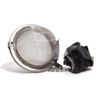 Black Obsidian Raw Crystal Gemstone Tea Strainer