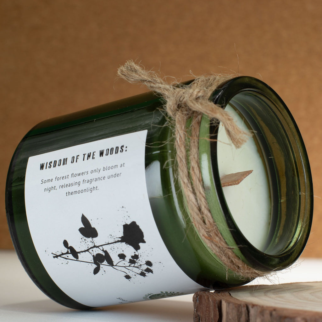 Greenman  Soy Candle  Midnight Rose