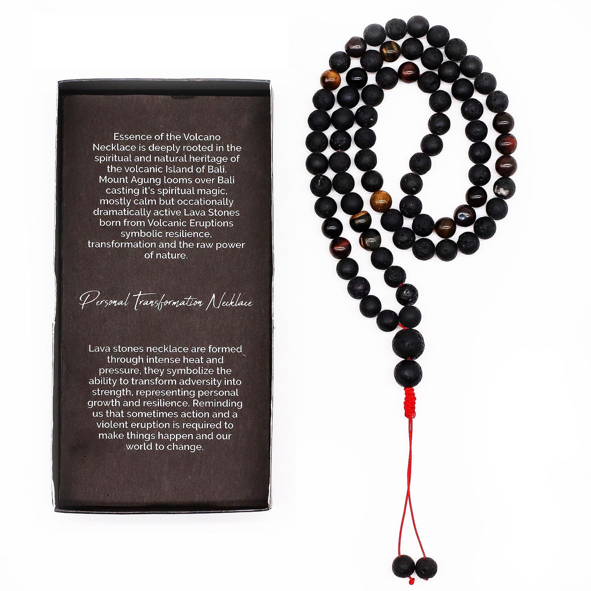 Personal Transformation Essence of the Volcano Necklace