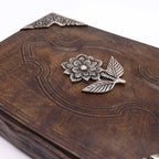 Hefty Red Tan Book - Zinc Rose Decor