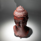 Buddha Bust Lamp | Molten Lava | Oval Stand