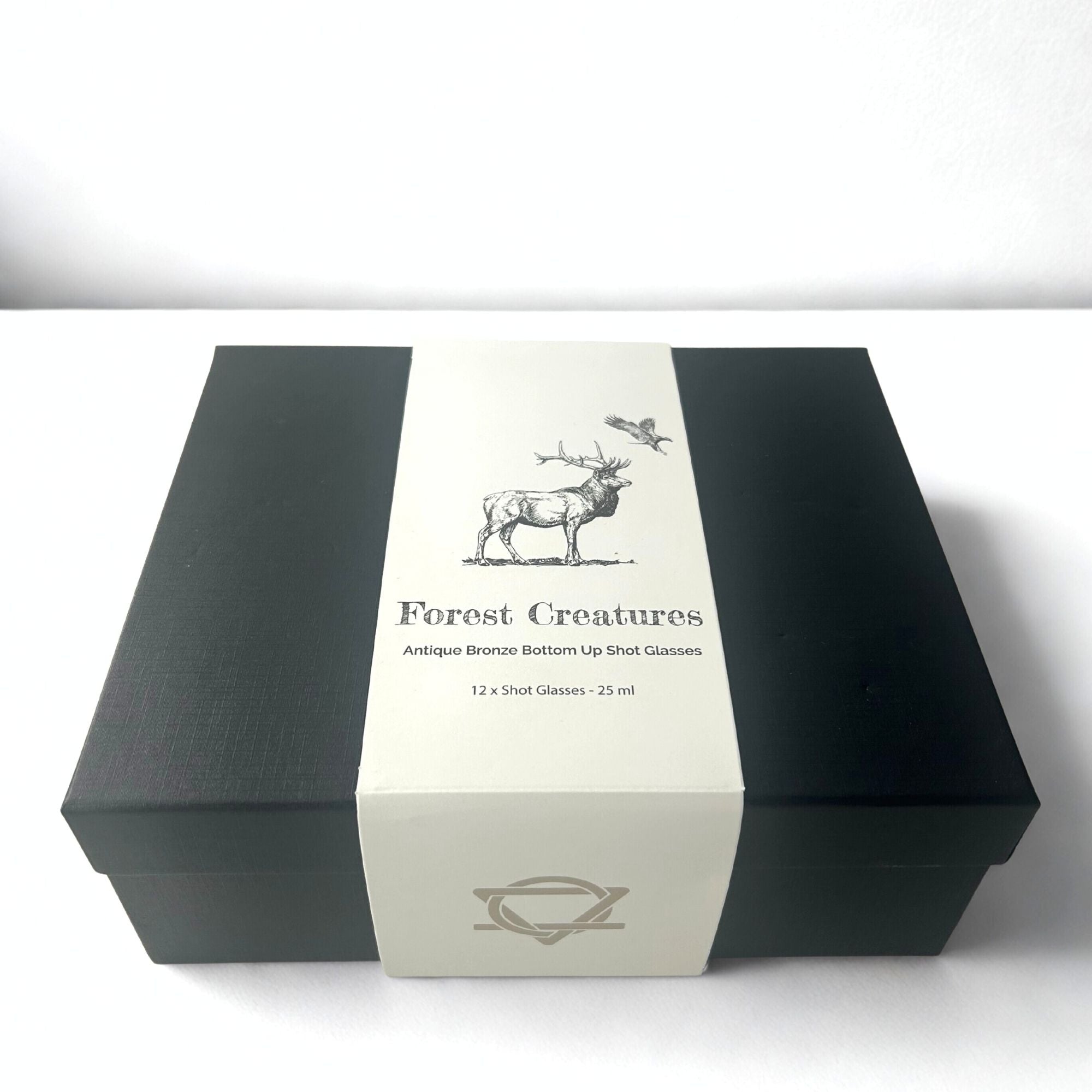 Forest & Mystical Creatures Gift Set of 12 Bottom Up Shot Glasses (25ml)