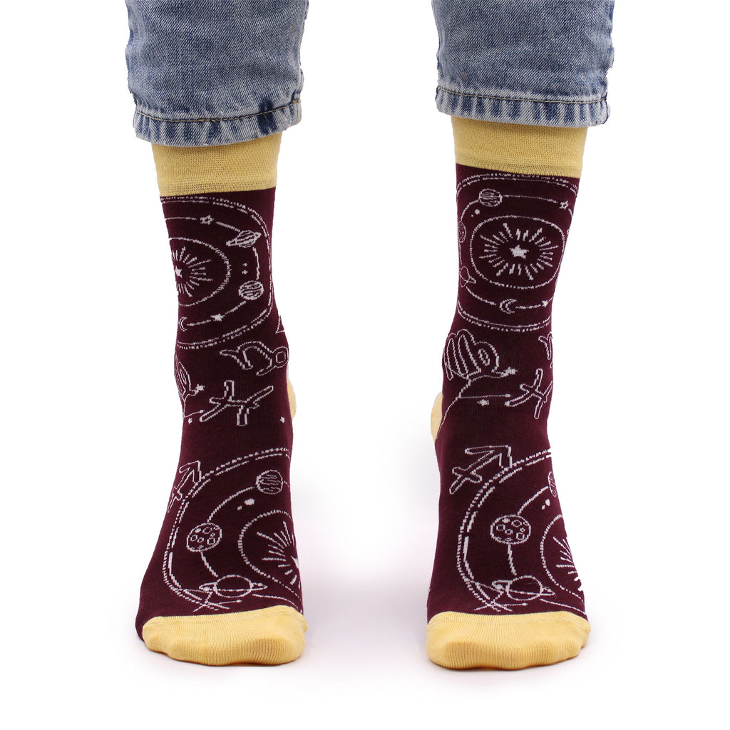 Zodiac Hop Hare Bamboo Socks S/M