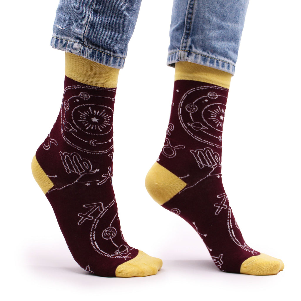 Zodiac Hop Hare Bamboo Socks S/M