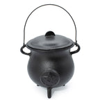 Extra Huge Cast Iron Cauldron with Pentagon